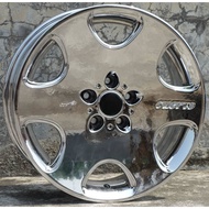 Chrome 18 Inch 18x7.5 5x114.3 5x112 Car Rims Alloy Wheel Fit For Mercedes-Benz Audi Volkswagen Toyota Honda Mazda Nissan
