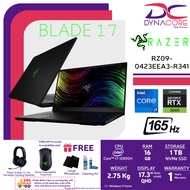 Razer Blade 17 RZ09-0423EEA3-R341 Gaming Laptop (D8NT/ 17.3" 165Hz QHD Matte, 2560 x 1440/ 12th Gen i7-12800H/ RTX™ 3060 6GB VRAM/ 16GB DDR5 RAM/ 1TB PCIe Gen4 SSD + Open M.2 Slot/ Thunderbolt 4/ 2.75KG/ Win 11 Home)