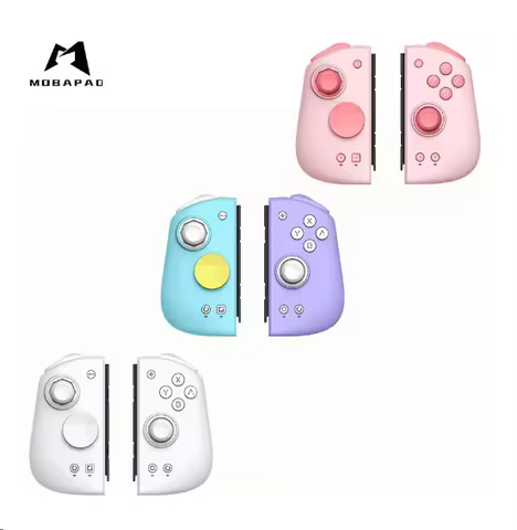 MOBAPAD M6S Gemini2 Game Controller,Joypad with Hall Joystick Left Right Handle Grip Console for Nin