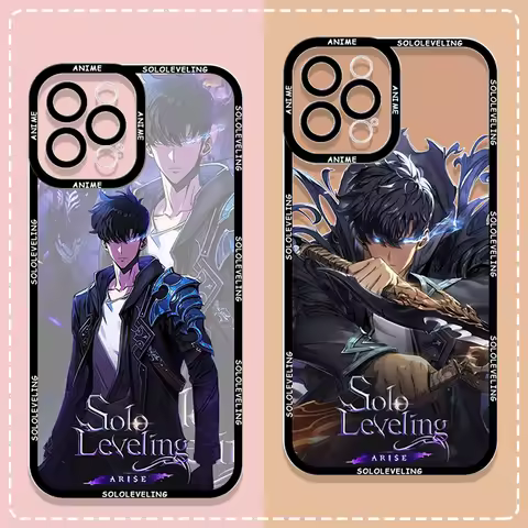 Anime S-Solo Leveling Clear Phone Case for OPPO Reno 11F 10 12 PRO A79 5G 78 Realme C67 C65 C55 Find
