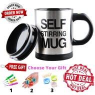 [Ready Stock] Self Stirring Mug, Spin Mug, Auto Stirring 101227