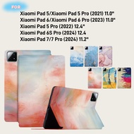 For Xiaomi Pad 5 Pro Pad 6 Pro 11.0''12.4" Pad 7 Pro 11.2" Xiaomi Pad 6s pro 12.4 Tablet Case oil pa