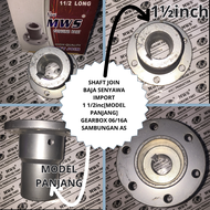 1 1/2" PANJANG SHAFT JOIN BAJA SHAFT JOINT KOPLING JOIN BOHEL BAJA SENYAWA IMPORT MESIN KAPAL GEARBO