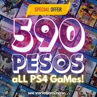 PS4 Games All 590 Pesos PlayStation 4 PS4 Games Used | Pre-Owned Good Condition