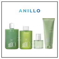 anillO Lime Sunday Refresh Shampoo 450ml / Hair Vinegar 200ml / Conditioner 150ml / Hair Essence 50m