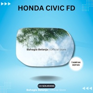 Honda Civic FD FDI FD2 Rearview Mirror (2006-2011) Glass Only Without Frame