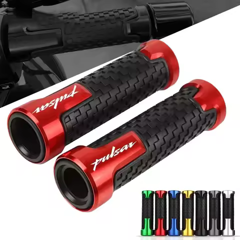 7/8 "Motorcycle Accessories Non Slip Handlebar Grip handle bar Motorbike grips For Bajaj Pulsar 125 