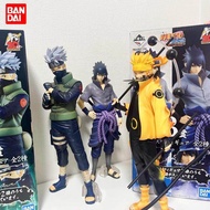 100% Banpresto ของแท้ Ichiban Kuji Naruto: Shippuden Uchiha Sasuke Hatake Kakashi Namikaze Minato ตุ