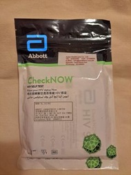 Abbott CheckNow  HIV Self Test 雅培 愛滋病毒自我測試劑 到期日：2027年2月25日