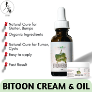 Herbal Bitoon Oil with Cream by Gentle Touch | Premium Cysts, Tumor, Goiter Remover