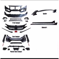 HONDA CIVIC FC TYPE R BUMPER BODYKIT FULLSET 2016-2020