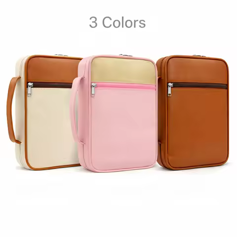Bible Case for Women Pu Leather Bible Cover, Bible Cover/Bible Bag Organizer, Bible Study Supplies, 