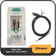 Dynamic Aux to Type C Cable / USB TO 3.5 AUX ADAPTER 1M