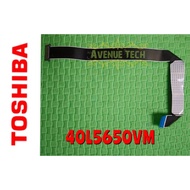 Toshiba 40L5650VM LVDS Ribbon