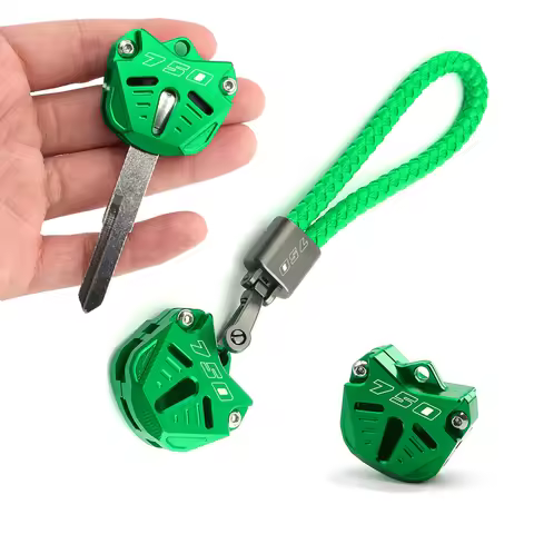 For KAWASAKI Z750 Z125 PRO Z250 Z300 Z400 Z650 Z800 Z1000 Key Shell Key Case Cover Key Chain Keyring