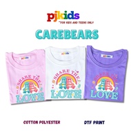 PJKIDS CAREBEARS 2 II CHARACTER TSHIRT II KIDS 2-10 Y/O TEENS 10-17 Y/0 II PJKIDS