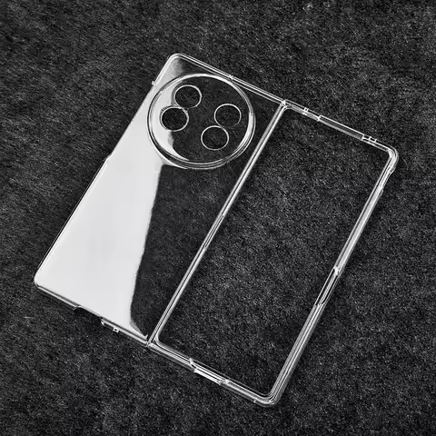 Hard Transparent Phone Case For VIVO X Fold5 x fold 3 Pro X Fold3 2 Lens Protects Back Cover