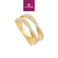 HABIB Diamond Ring in 750/18K Yellow Gold 274440126