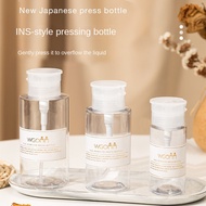 Nail art special press bottle, nail removal water, nail removal does not hurt hands, odorless glue nail polish, press bottle tool