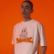 WARRIX เสื้อ 2023 URBAN ART OVER SIZE T-SHIRT CHEESE (LA-234TSACL13)