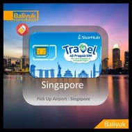 Termurah Sim Card Singapore Starhub 7 Hari 100 Gb