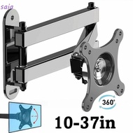 SAIA LCD Monitor Bracket, 10-37in Wall Mount Computer Bracket, Universal Extendable Rotatable Sturdy