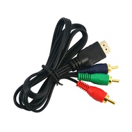 3ft 1m HDMI Male To 3 RCA Video Audio AV Adapter Cable 3RCA Stereo Converter Component for TV Set-Bo