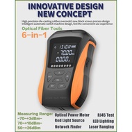 6-in-1 Optical Power Meter High Precision Rechargeable G8 Visual Fault Locator Network Cable Test Li