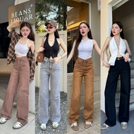 YAM Jeans (S-3XL) ยีนส์ทรงวินเทจขากระบอกกลาง รุ่นนี้เป็นผ้าไม่ยืด คลาสสิค รุ่นนี้ ต้องมีติดตู้