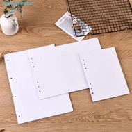 SEPTEMBER White Release Paper, A4 A5 A6 Sticker Organizer Loose Leaf Storage Book, Universe 6 Holes 