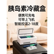 Insulin Refrigerator Box Growth Hormone Portable Charging Car Small Refrigerator Household Dormitory