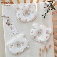 Mochee Latex Pillow 20x26cm – Soft, Supports Head and Neck, Prevents Head Distortion for Newborn Bab