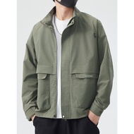秋季新款立领夹克男2024新款韩版休闲外套上衣工装上衣男Autumn new stand collar jacket men's 2024 new dongdong31681149.my2025092