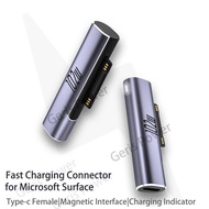 15V 102W USB Type C PD Power Adapter Connector Fast Charging Converter for Microsoft Surface Pro 7 6 5 4 3 Go Book 1 2