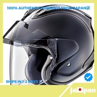 【Direct From Japan】Arai Motorcycle Helmet Jet VZ-RAM PLUS Glass Black 55-56cm