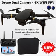 Drone Dual Camera 4K / Drone Pemula dual Camera / Drone Wifi Fpv