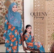 Ready Stock QUEENY KURUNG Prussian Abutilon by Sabella