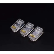 RJ45 Cat 6 Connectors 50 pcs