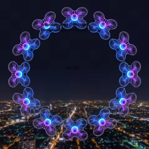 SKYLINK Professional Swarm Drone Light Show System Programmable LED Animation Formation UAV for Even