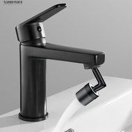 720° Black Flexible Faucet Extender Bendable Kitchen Sink Tap Spray Head