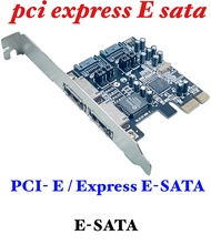 PCI-E TO SATA/ESATA RAID Converter Card Desktop Hard Drive pcie Expansion Card Sil3132 Chipset pCIE TO SATA3.0 2 PORT ESATA