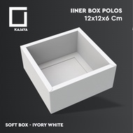 Plain Inner Box 12x12x6 cm Perfume Box 30 ml 50 ml Souvenir Gift Packaging Watch Wallet Power Bank