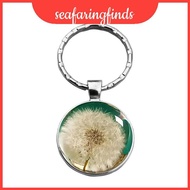 Trendy Dandelion Pattern Keychain With Zinc Alloy For Keys And Accessories Car