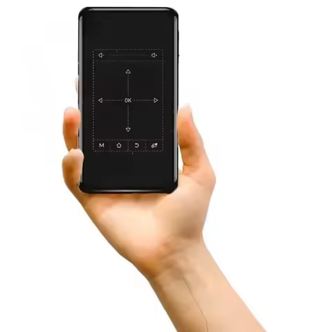 Portable Mini Projector Android 9 1G 8G HD-MI Input 3D 4K Movie Projector P09-II With Mirroring DLP