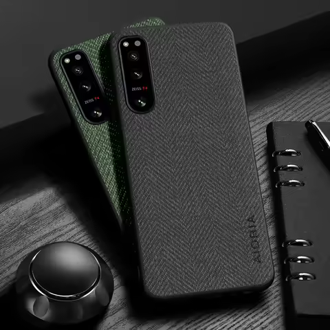 Case for Sony Xperia 5 II III IV V XZ3 Design Simple Lightweight Durable wood grain cover for Sony X