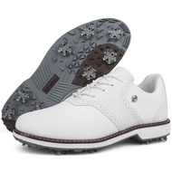 American NEW Le Chuang Thestron New Mens Golf Shoes Brogue Leather Shoes Breathable And Comfortable 