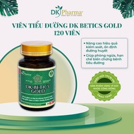 Viên uống hỗ trợ bệnh tiểu đường DK Betics Gold hộp 120 viên hỗ trợ ổn định kiểm soát đường huyết -