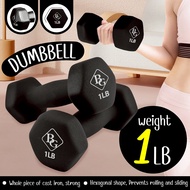 Bettergrowph Lady Dumbbell Set Pair 1LBS To 5LBS -BLACK Dumbbell Dumbell Dumbell Set Dumbbell Set Du