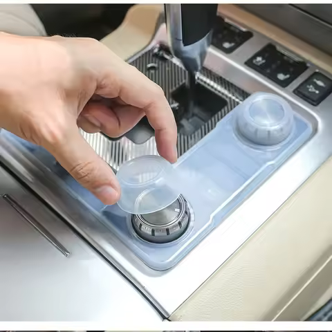 Interior Soft Rubber Dust proof Gear Cover For Toyota Land Cruiser 200 FJ200 LC200 2016 -2020 Waterp