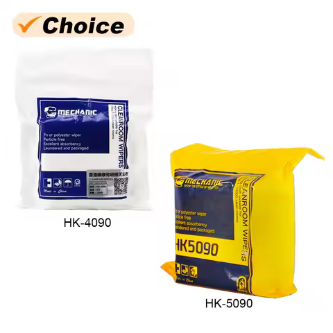 MECHANIC HK5090 HK4090 Non Dust Cloth Super Soft Cleanroom Wiper Cleaning Dust Free Paper for Mobile